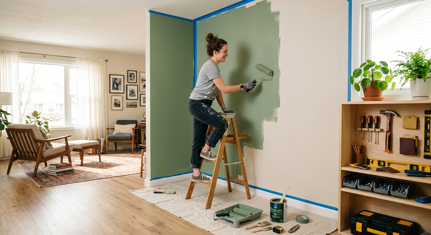 Nemmeste DIY projekter til en nyere lejlighed